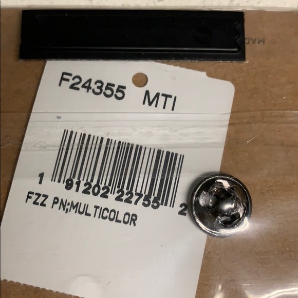 COACH “fuzz” teddy bear pin - Picture 2 of 2